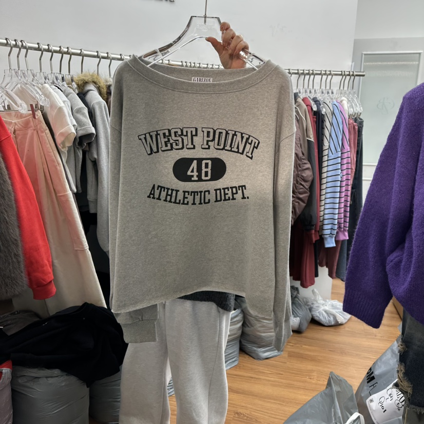 GABIZON韓國代購㊣女士新品推薦熱賣職業休閑25秋冬衛衣加絨GABIZON衛衣圖色1