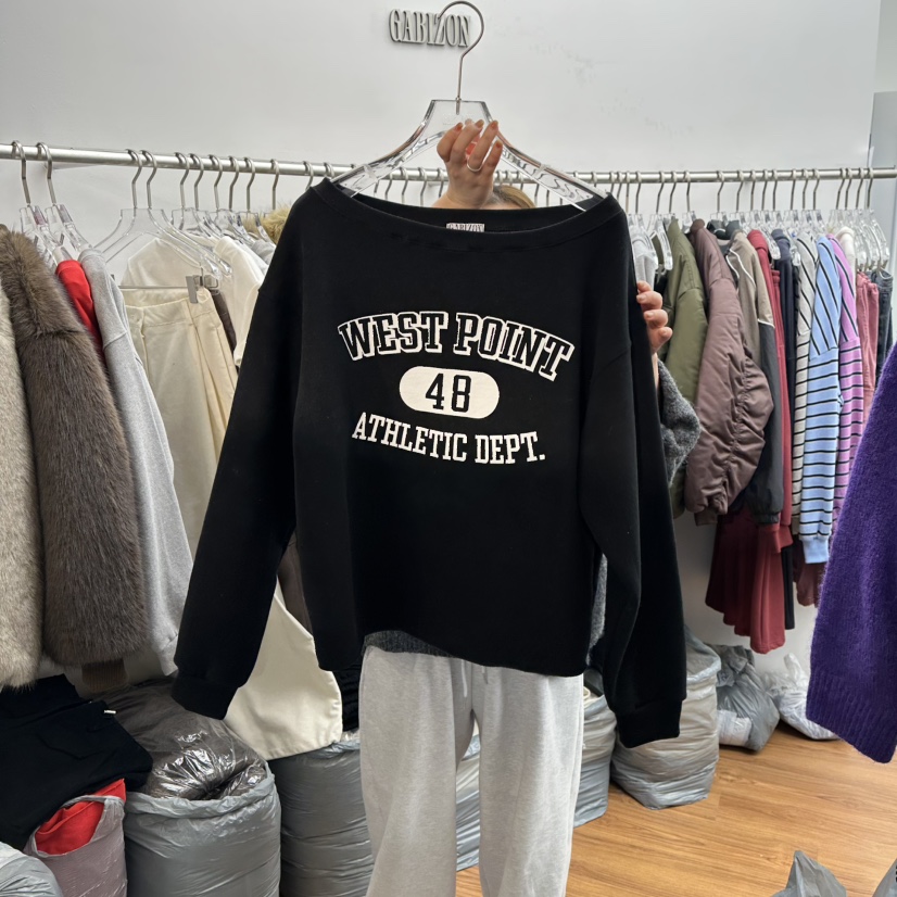 GABIZON韓國代購㊣女士新品推薦熱賣職業休閑25秋冬衛衣加絨GABIZON衛衣圖色2