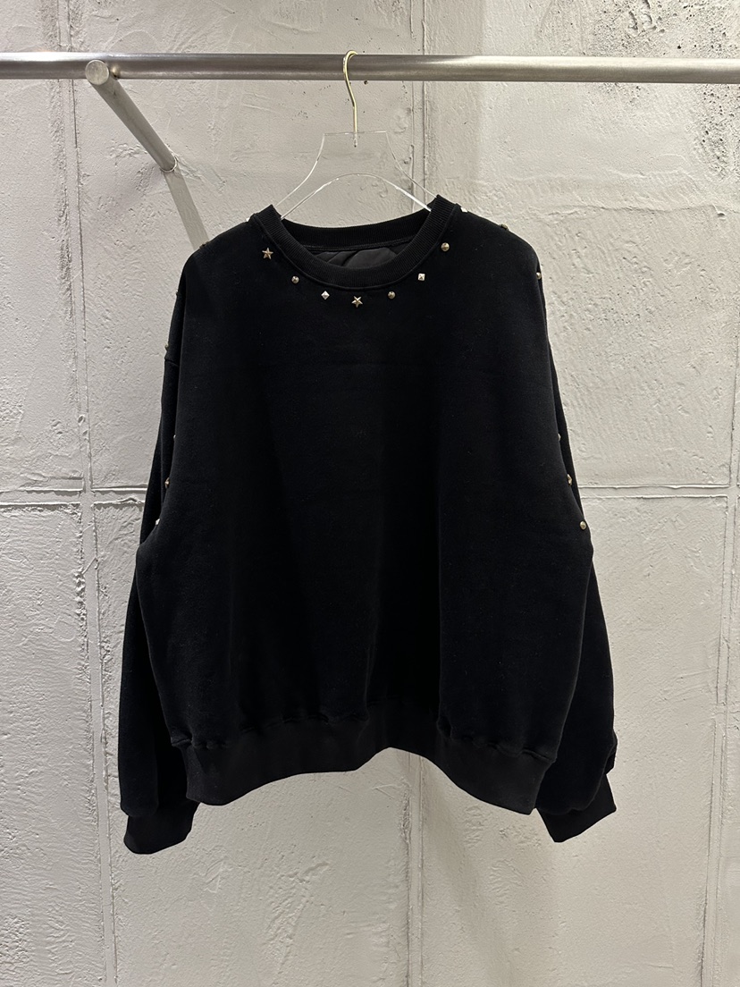 UNICO-p東大門㊣實拍女士新品時尚熱賣職業休閑25秋冬衛衣絎縫UNICO衛衣圖色2