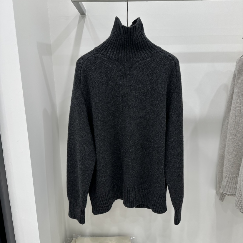 THE VALUE東大門㊣實拍女裝新款25秋冬職業休閑時尚毛衣高領THE VALUE毛衣圖色3