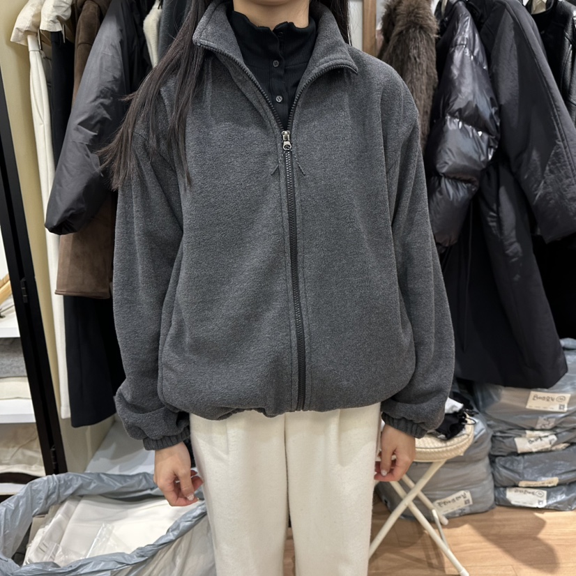 MUYBIEN東大門㊣實拍女裝新品職業休閑推薦25秋冬熱賣人氣衛衣MUYBIEN衛衣圖色1墨色