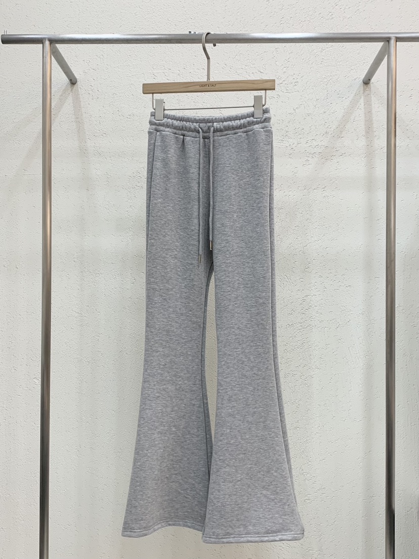 LIGHT AND SALT東大門㊣直郵女裝新品熱賣休閑褲加絨貂皮LIGHT AND SALT休閑褲圖色2