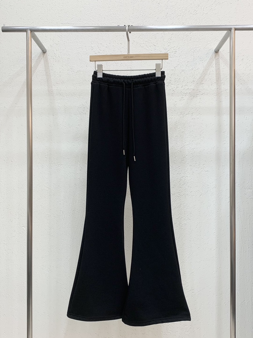 LIGHT AND SALT東大門㊣直郵女裝新品熱賣休閑褲加絨貂皮LIGHT AND SALT休閑褲圖色4