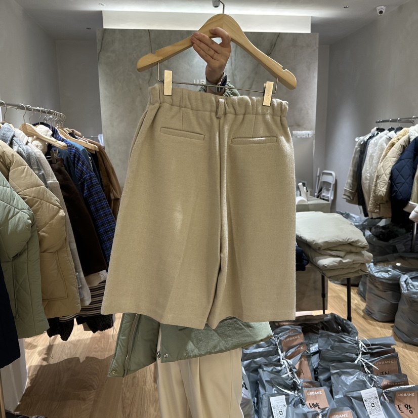 URBANE-P東大門㊣代購女士新款時尚休閑人氣職業25秋冬短褲URBANE-P短褲