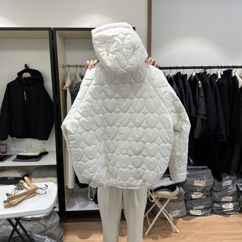 MUYBIEN東大門㊣實拍女士新品職業熱賣時尚短款棉服里外穿填充MUYBIEN短款棉服