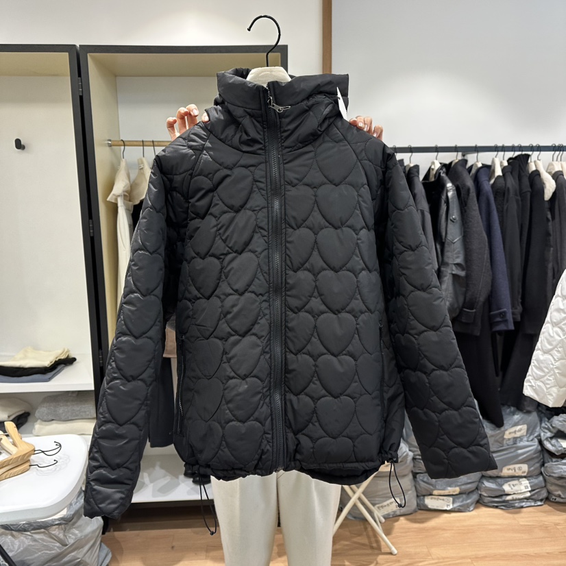 MUYBIEN東大門㊣實拍女士新品職業熱賣時尚短款棉服里外穿填充MUYBIEN短款棉服圖色2