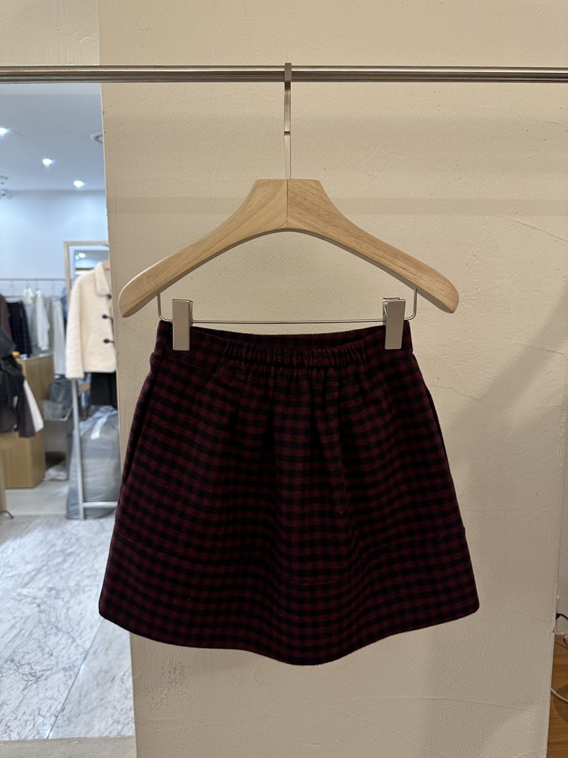 BPLAN韓國代購㊣女裝新品職業推薦人氣熱賣時尚25秋冬休閑短裙BPLAN短裙