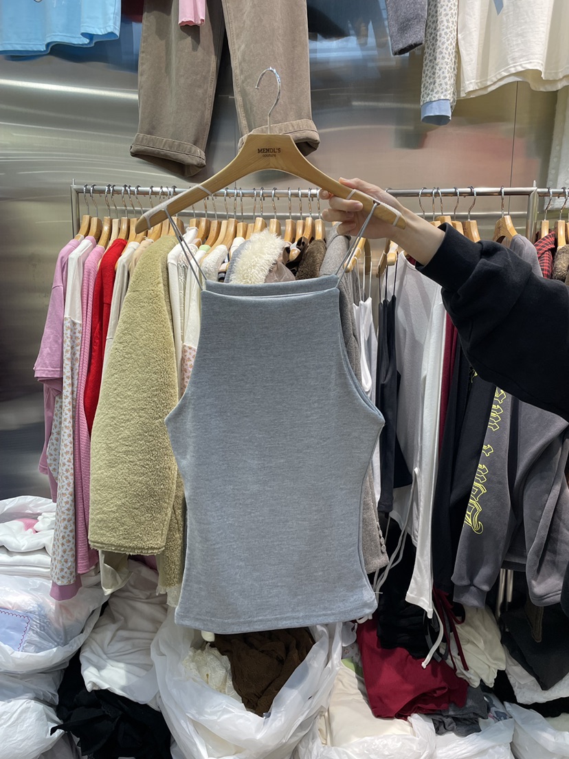 MENDL S東大門㊣實拍女士新品25秋冬人氣職業休閑吊帶背心MENDL S吊帶/背心圖色1