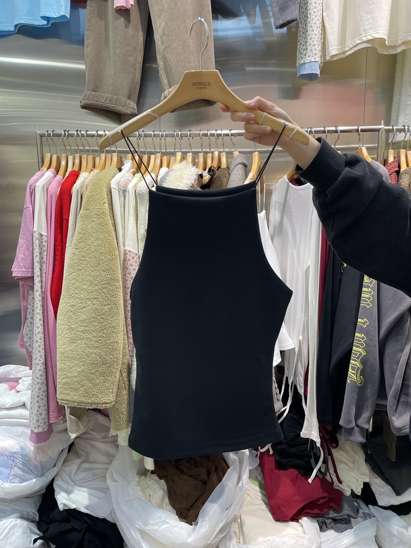 MENDL S東大門㊣實拍女士新品25秋冬人氣職業休閑吊帶背心MENDL S吊帶/背心圖色2