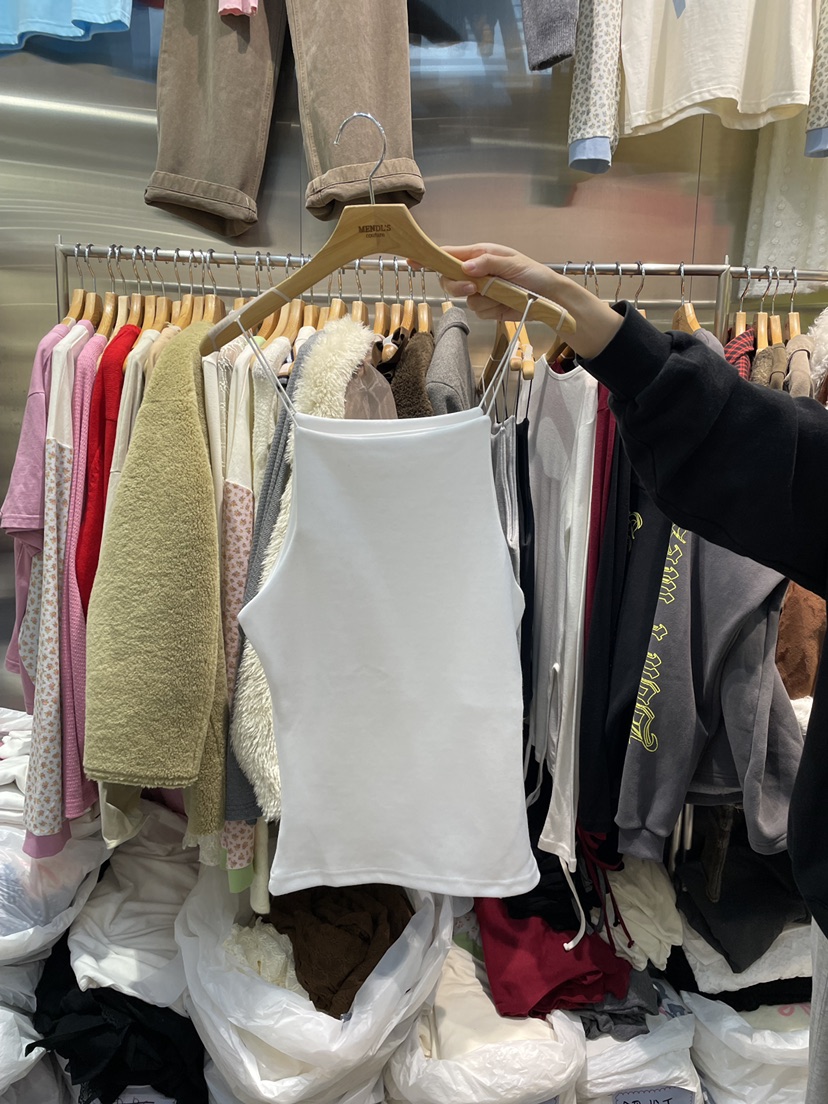 MENDL S東大門㊣實拍女士新品25秋冬人氣職業休閑吊帶背心MENDL S吊帶/背心圖色3