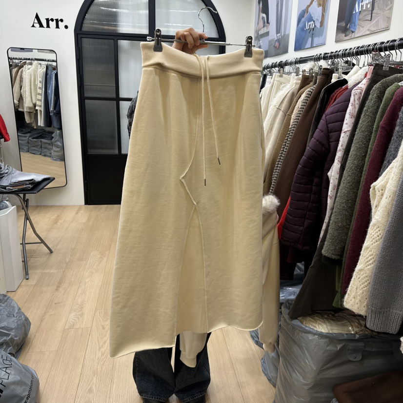 ARR東大門㊣實拍女士新款時尚25秋冬人氣推薦休閑熱賣職業長裙ARR長裙圖色2