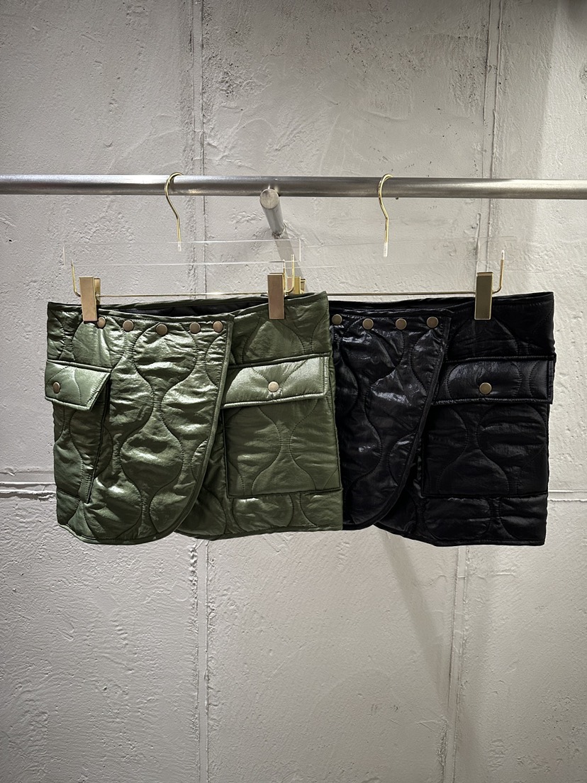 UNICO-p韓國代購㊣女裝新款時尚推薦職業休閑熱賣短裙絎縫UNICO短裙