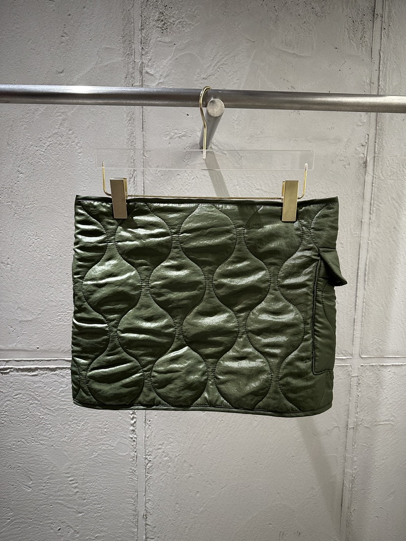 UNICO-p韓國代購㊣女裝新款時尚推薦職業休閑熱賣短裙絎縫UNICO短裙