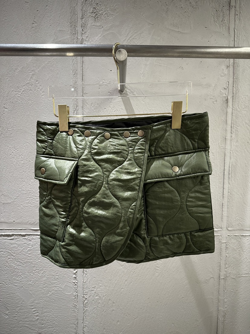 UNICO-p韓國代購㊣女裝新款時尚推薦職業休閑熱賣短裙絎縫UNICO短裙圖色1