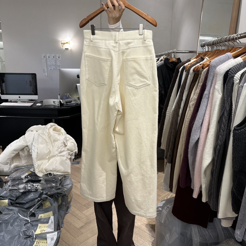 BRUSH-P韓國代購㊣女士新品職業熱賣25秋冬人氣推薦休閑褲BRUSH-P休閑褲