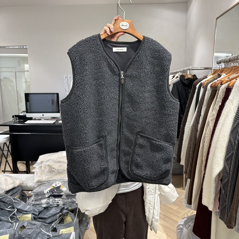 BRUSH-P韓國直郵㊣女裝新款時尚熱賣職業25秋冬休閑推薦馬甲BRUSH-P馬甲圖色2