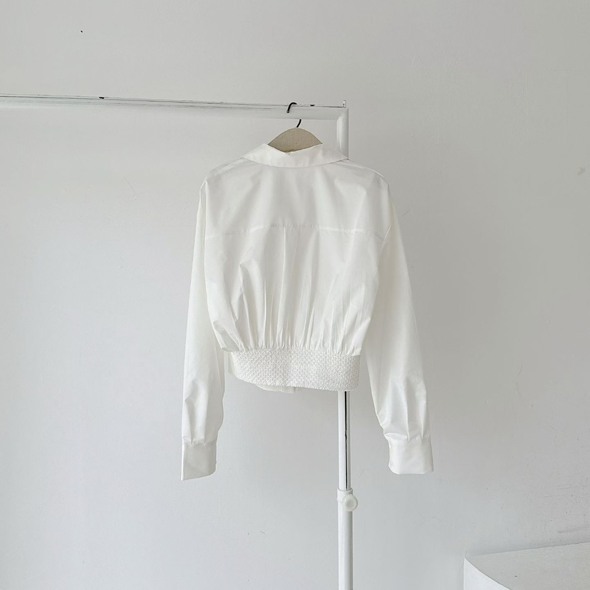 RIJINA東大門㊣實拍女士新款休閑職業推薦人氣25秋冬襯衫蕾絲衫RIJINA襯衫/蕾絲衫