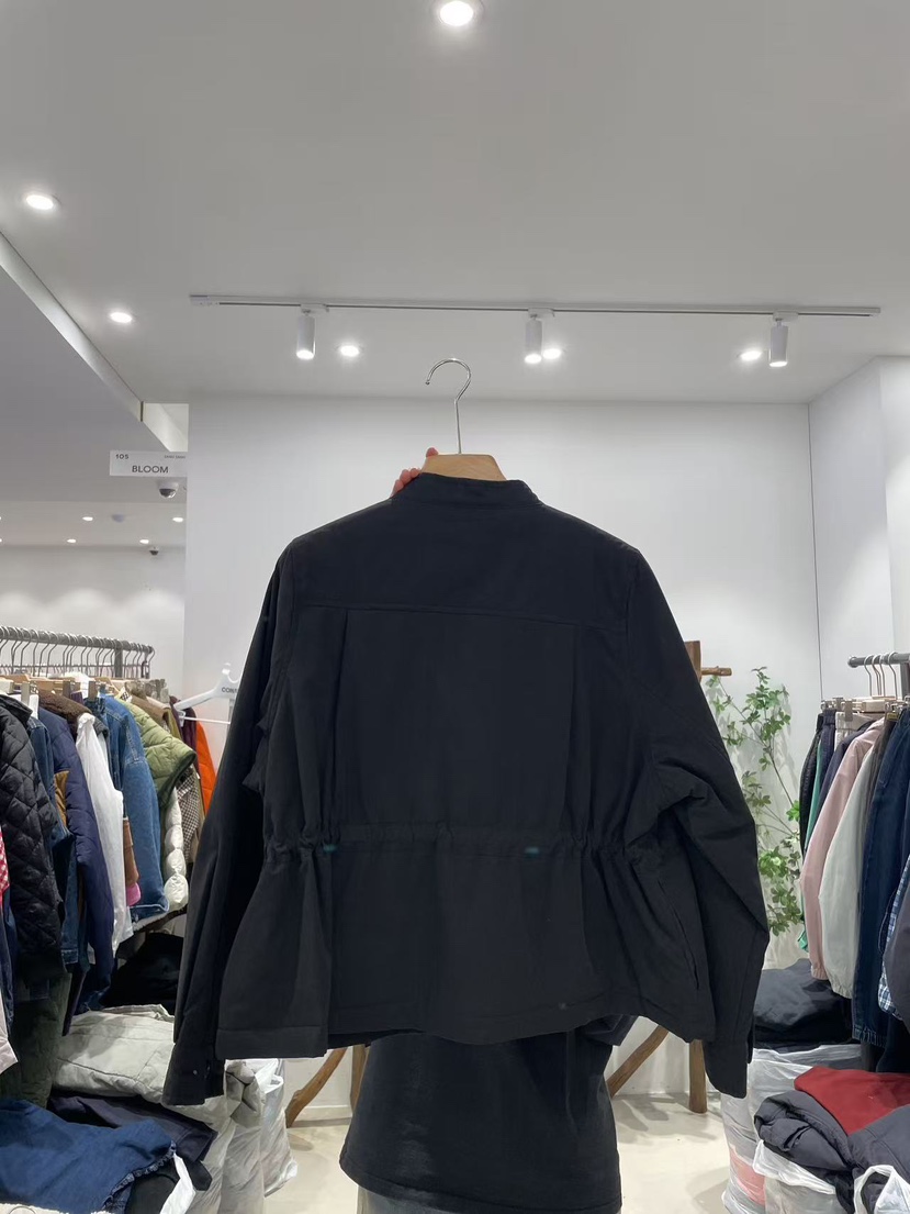 BLOOM東大門㊣代購女裝新品休閑人氣推薦時尚25秋冬夾克條紋棉BLOOM-S夾克