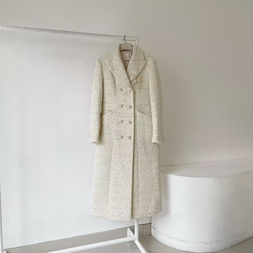 RIJINA東大門㊣直郵女士新品人氣推薦休閑時尚25秋冬中長款大衣RIJINA中長款大衣圖色2