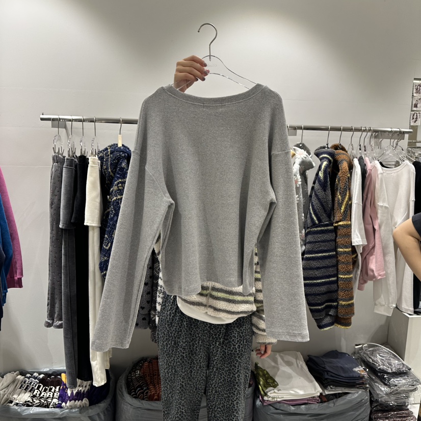 COMBO東大門㊣代購女士新品時尚推薦熱賣人氣休閑職業長袖T恤COM_BO長袖T恤