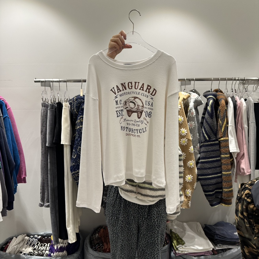 COMBO東大門㊣代購女士新品時尚推薦熱賣人氣休閑職業長袖T恤COM_BO長袖T恤圖色1