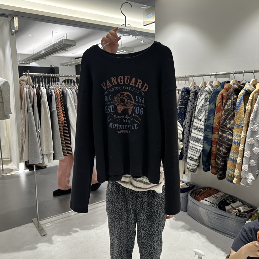 COMBO東大門㊣代購女士新品時尚推薦熱賣人氣休閑職業長袖T恤COM_BO長袖T恤圖色3