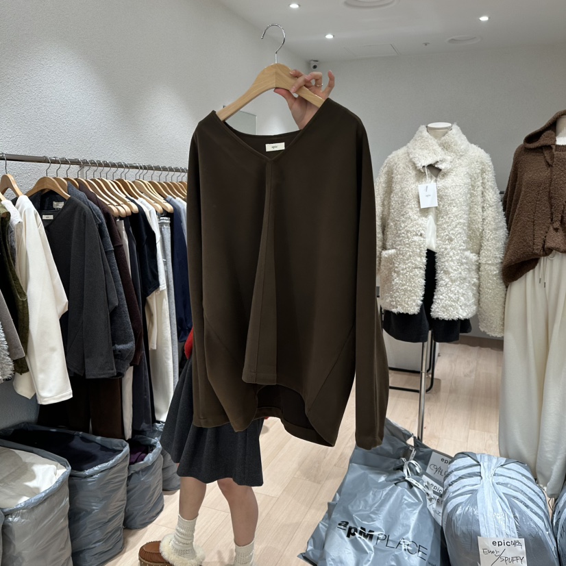 EPIC-S東大門㊣實拍女士新款休閑推薦熱賣時尚職業襯衫蕾絲衫EPIC-S襯衫/蕾絲衫圖色3