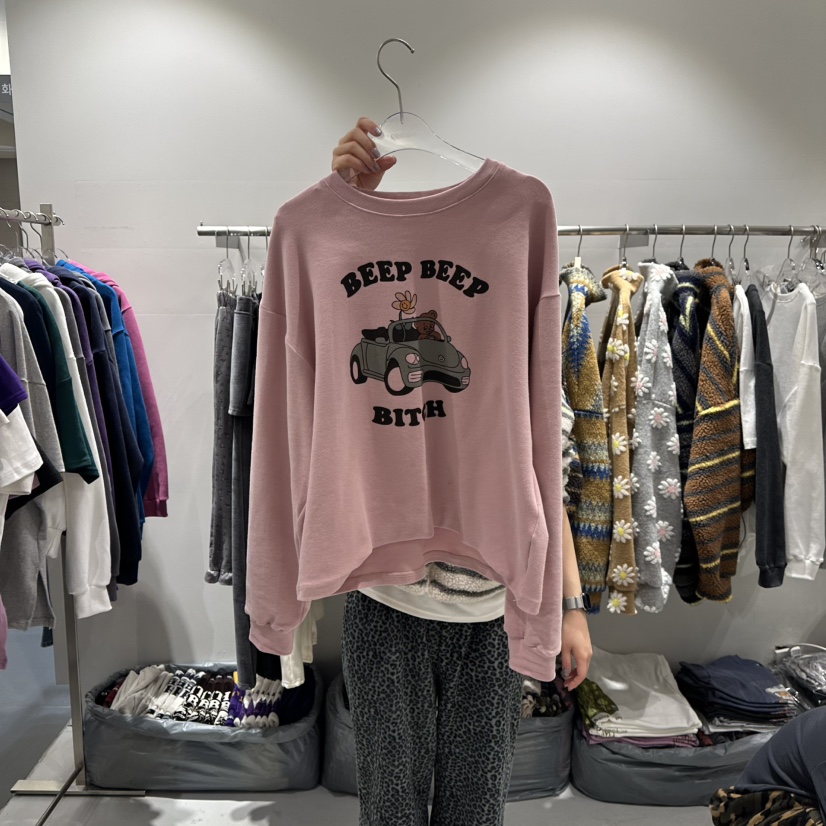 COMBO東大門㊣直郵女裝新品推薦人氣時尚休閑職業25秋冬長袖T恤COM_BO長袖T恤圖色2