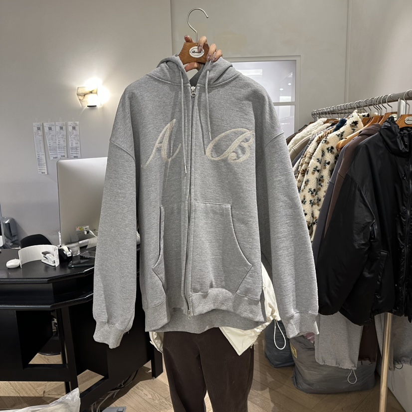 BRUSH-P東大門㊣代購女士新品職業推薦休閑25秋冬夾克拉鏈BRUSH-P夾克圖色1