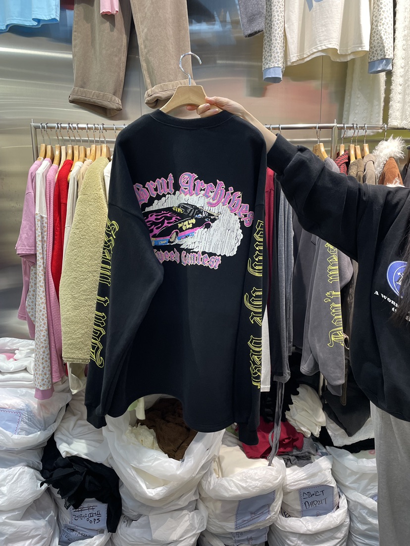 MENDL S韓國代購㊣女士新品休閑熱賣職業時尚25秋冬衛衣加絨MENDL S衛衣