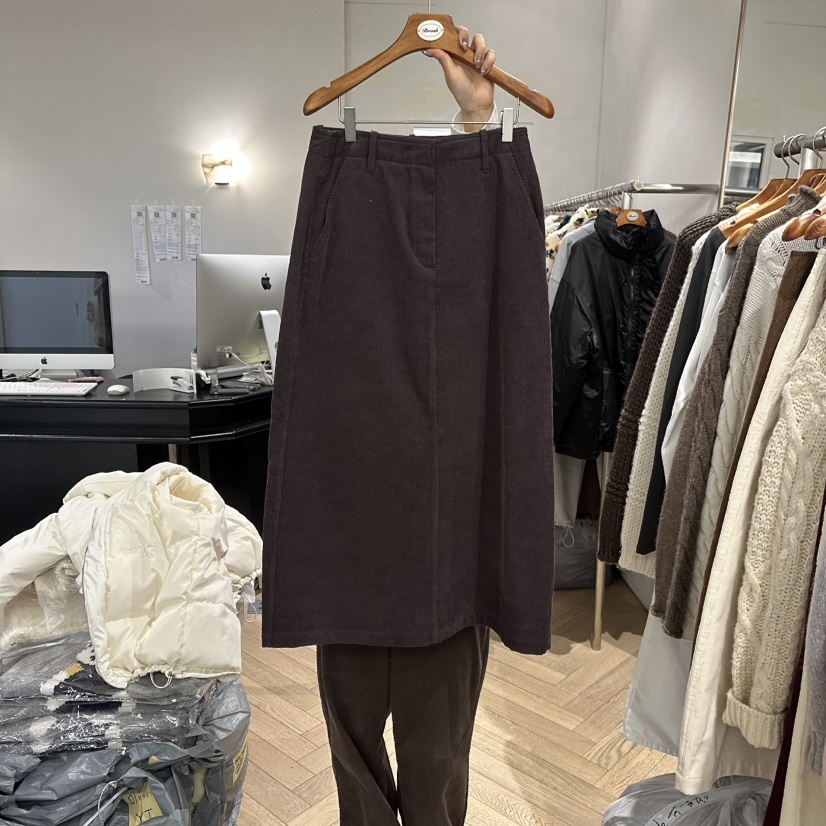 BRUSH-P韓國代購㊣女士新品人氣時尚休閑職業推薦熱賣長裙BRUSH-P長裙圖色3