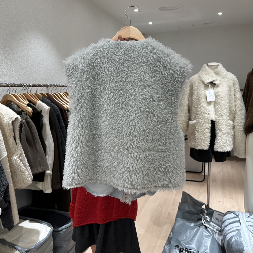 EPIC-S東大門㊣實拍女裝新品休閑時尚推薦職業熱賣25秋冬馬甲EPIC-S馬甲