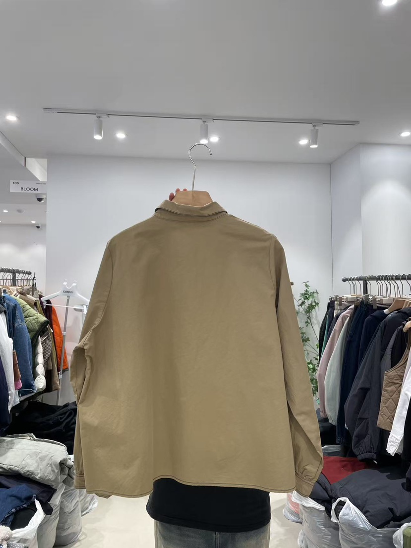 BLOOM東大門㊣直郵女裝新款人氣推薦熱賣25秋冬襯衫蕾絲衫口袋BLOOM-S襯衫/蕾絲衫