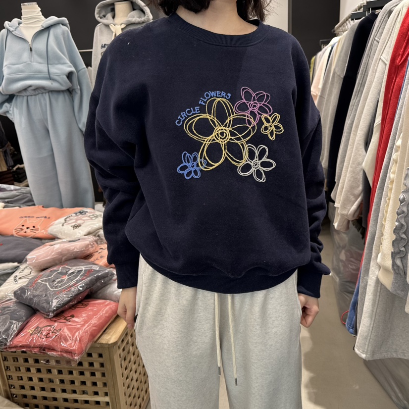 A.CES韓國直郵㊣女士新品人氣熱賣推薦25秋冬職業衛衣加絨A.CES衛衣圖色4