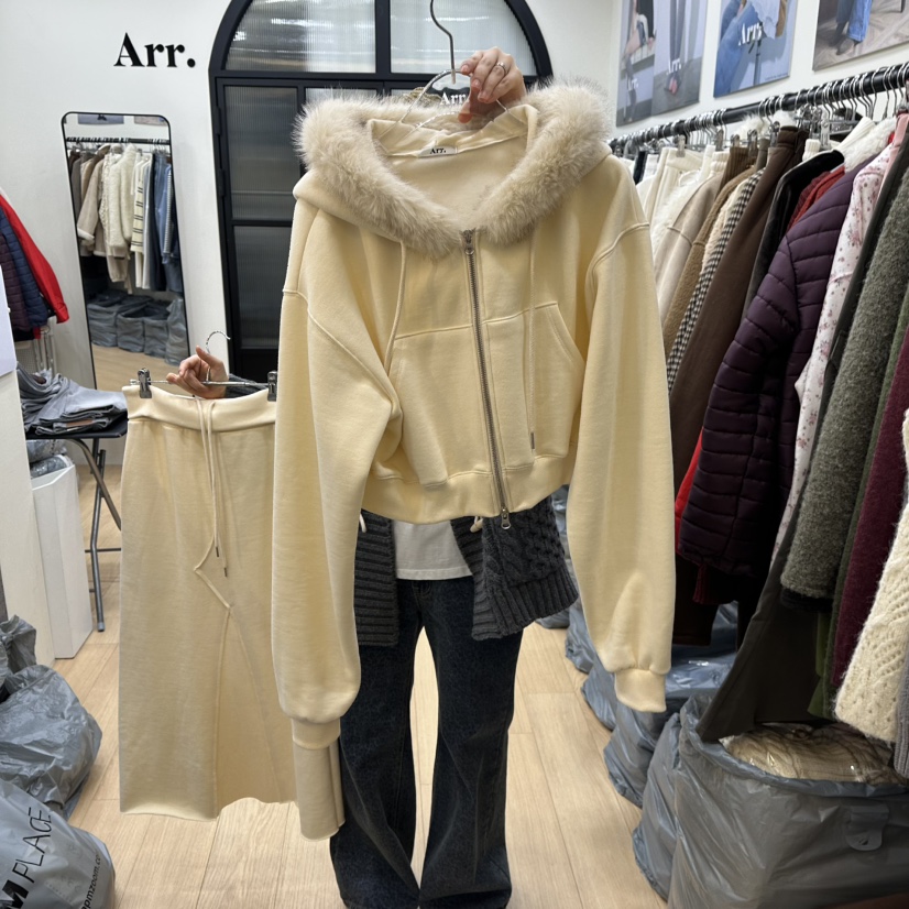 ARR東大門㊣直郵女裝新品職業熱賣25秋冬推薦休閑人氣夾克拉鏈ARR夾克圖色1