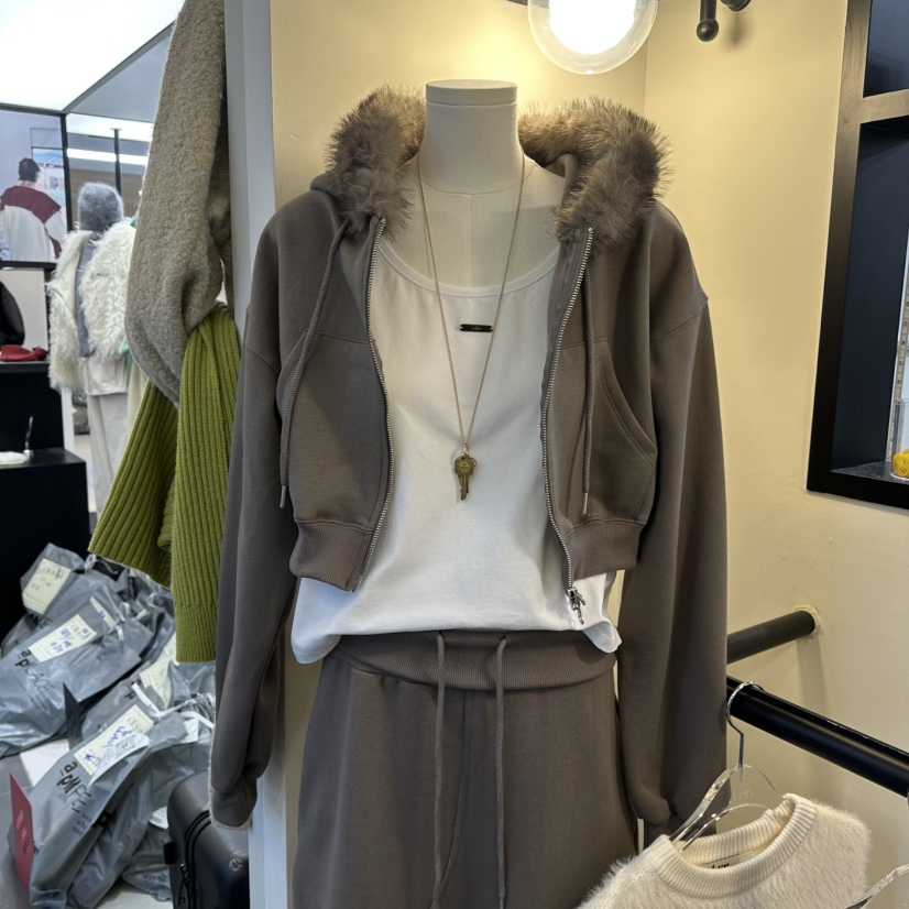 ARR東大門㊣直郵女裝新品職業熱賣25秋冬推薦休閑人氣夾克拉鏈ARR夾克圖色2