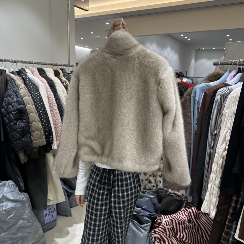 BENE東大門㊣實拍女士新品熱賣推薦25秋冬休閑職業短款大衣BENE短款大衣