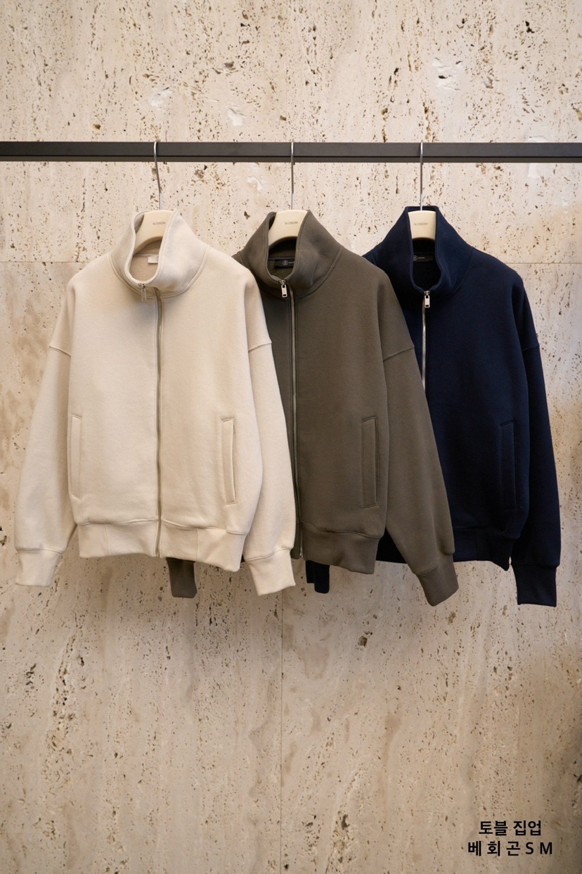 BLOSSOM韓國代購㊣女士新款職業推薦時尚人氣休閑熱賣夾克拉鏈BLOSSOM夾克