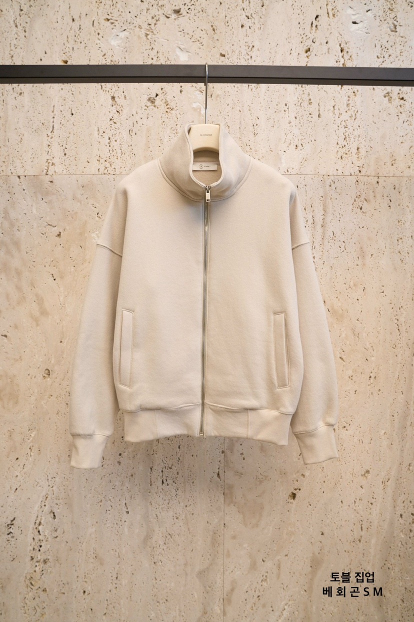 BLOSSOM韓國代購㊣女士新款職業推薦時尚人氣休閑熱賣夾克拉鏈BLOSSOM夾克圖色1