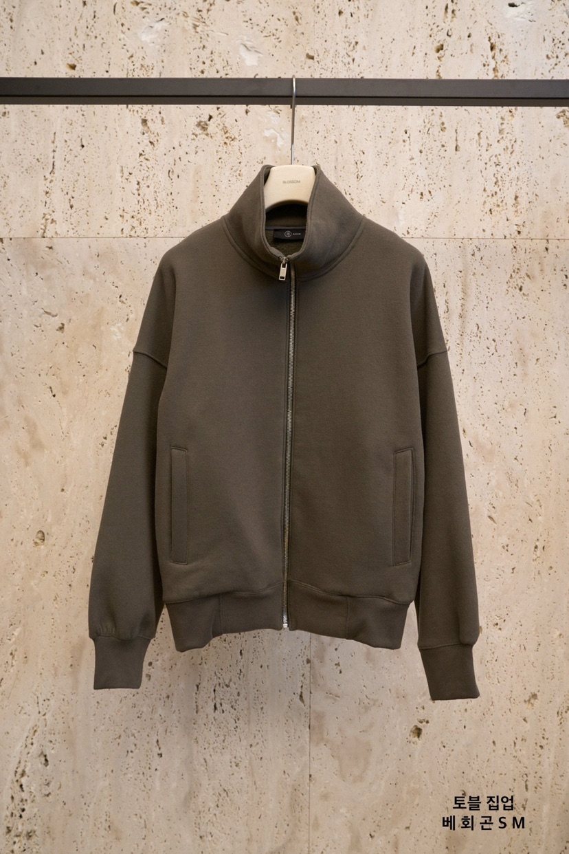 BLOSSOM韓國代購㊣女士新款職業推薦時尚人氣休閑熱賣夾克拉鏈BLOSSOM夾克圖色2