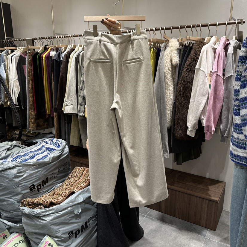 BABYTOUCH韓國直郵㊣女士新品人氣休閑職業25秋冬休閑褲人字紋BABYTOUCH休閑褲