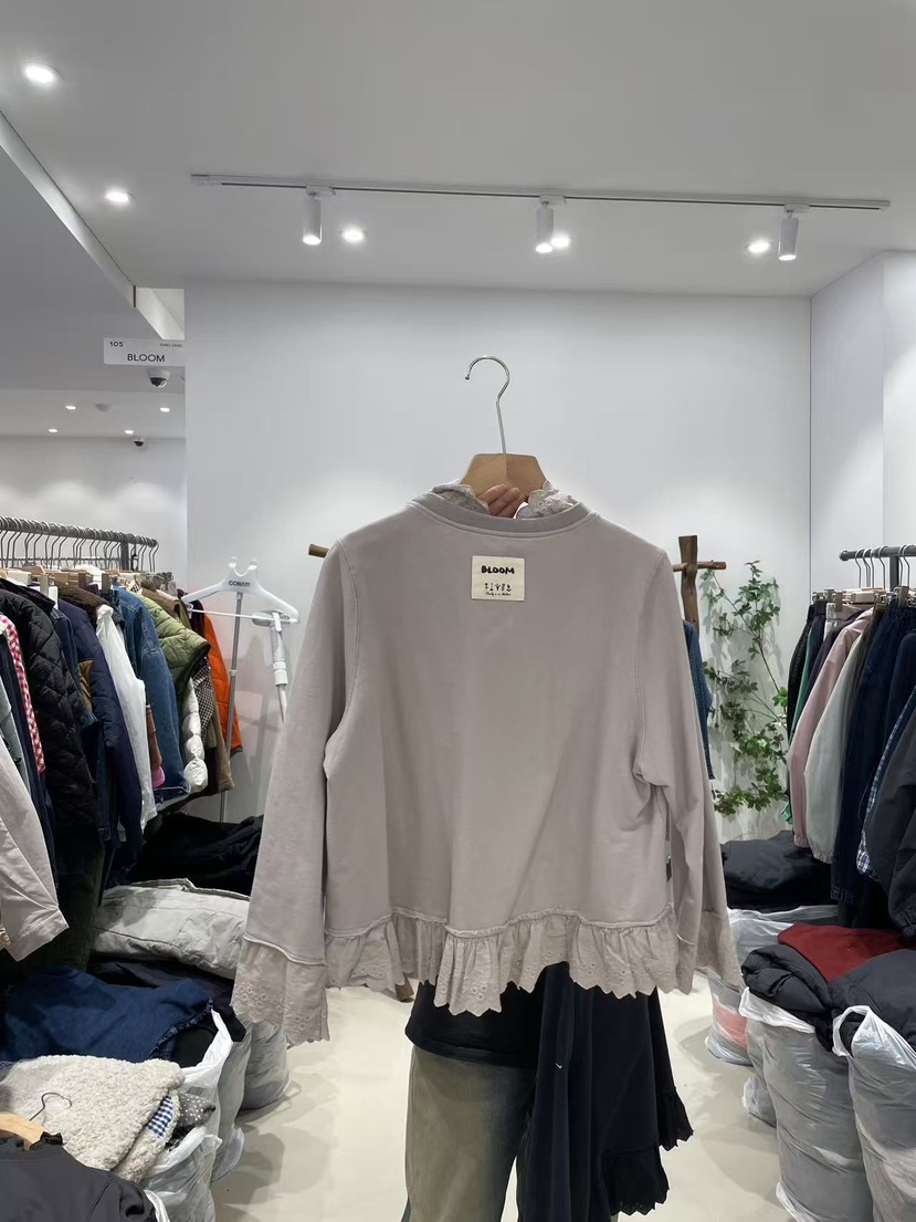 BLOOM韓國代購㊣女裝新品推薦人氣職業休閑時尚25秋冬熱賣衛衣BLOOM-S衛衣
