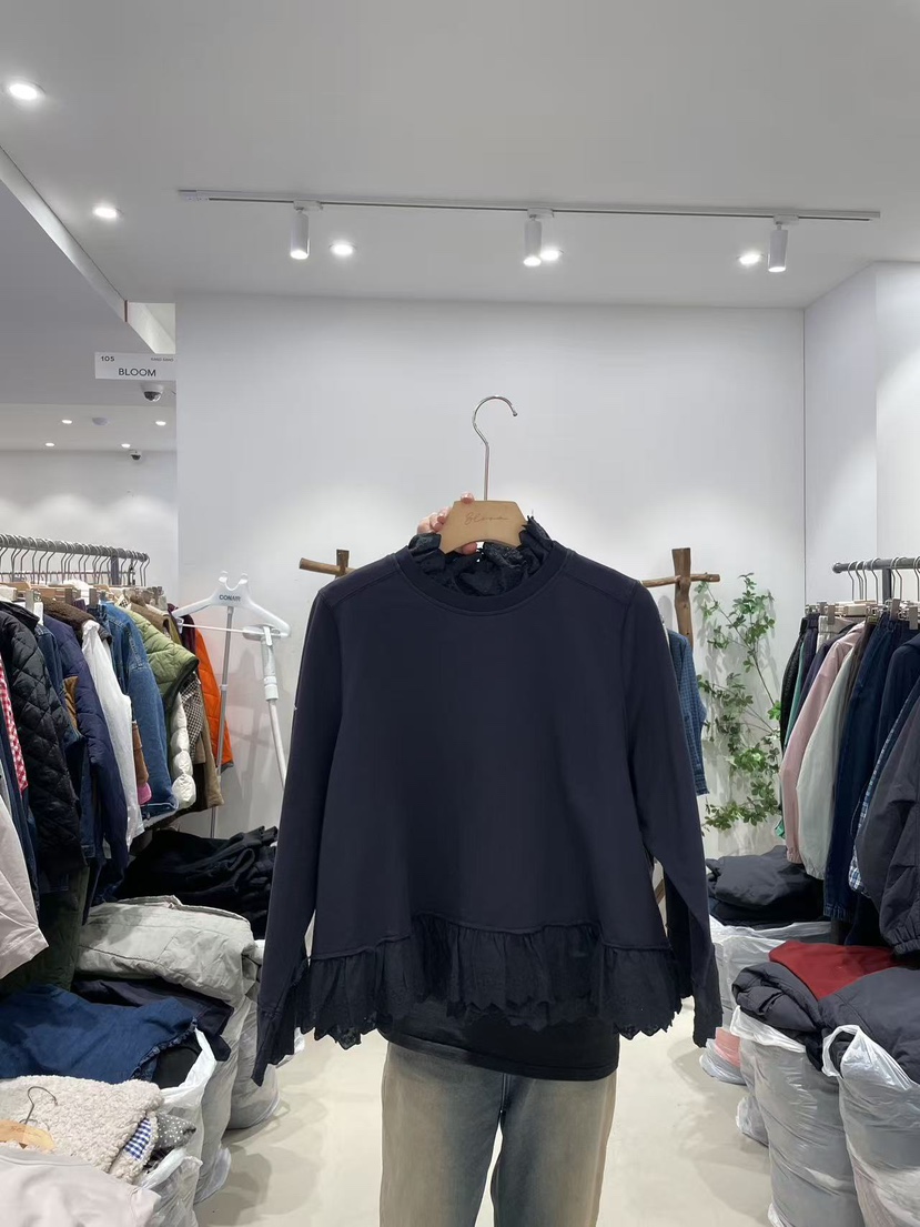 BLOOM韓國代購㊣女裝新品推薦人氣職業休閑時尚25秋冬熱賣衛衣BLOOM-S衛衣圖色1