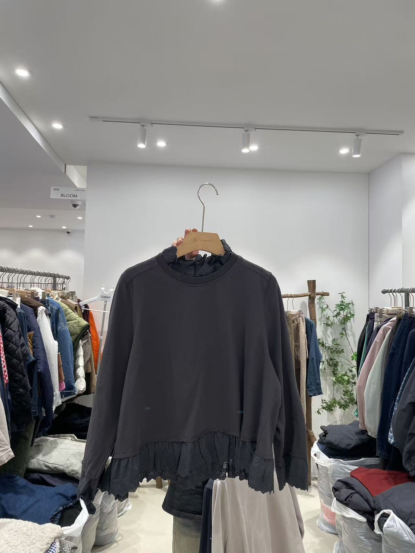 BLOOM韓國代購㊣女裝新品推薦人氣職業休閑時尚25秋冬熱賣衛衣BLOOM-S衛衣圖色2