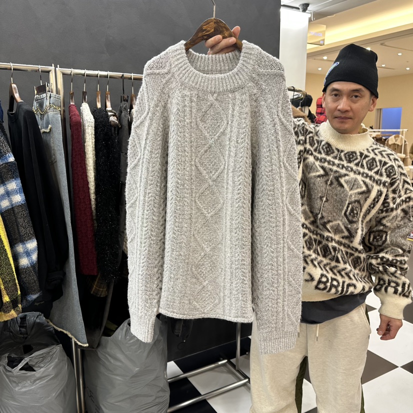 LADYBLACK韓國代購㊣女裝新款25秋冬人氣推薦時尚休閑針織衫LADYBLACK針織衫圖色2