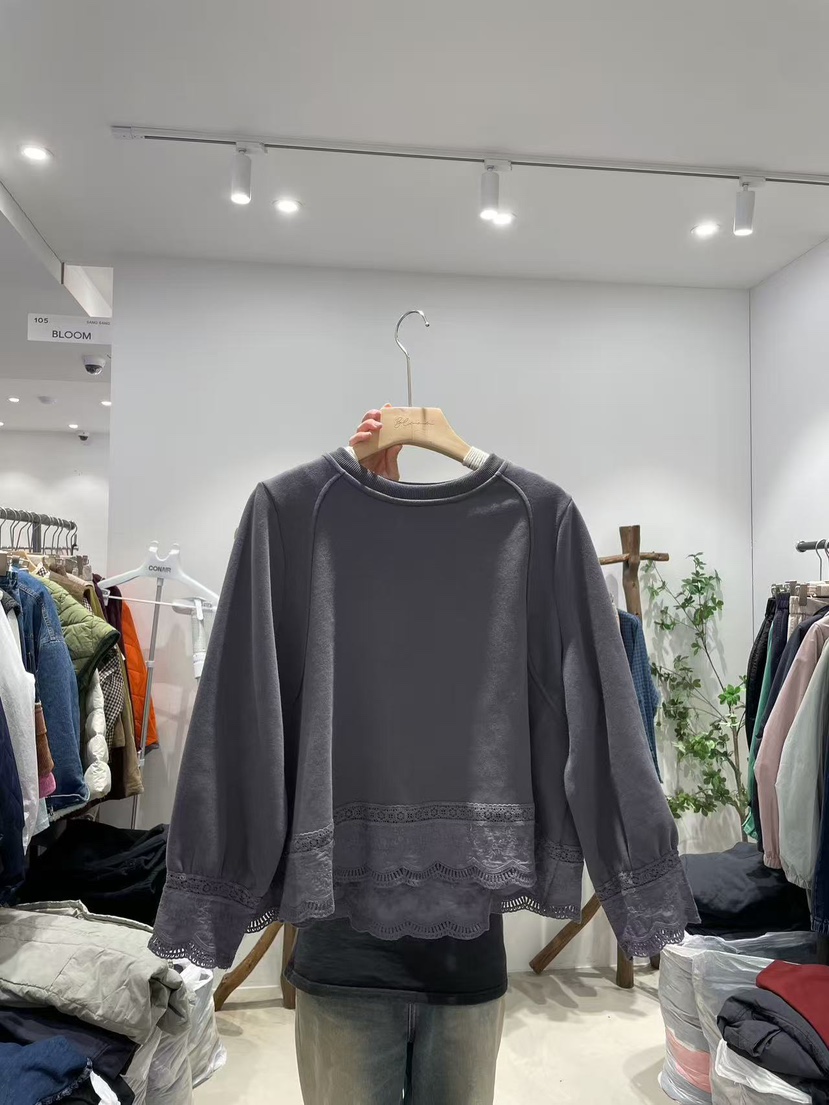 BLOOM韓國代購㊣女士新品職業推薦時尚25秋冬人氣休閑熱賣衛衣BLOOM-S衛衣圖色2