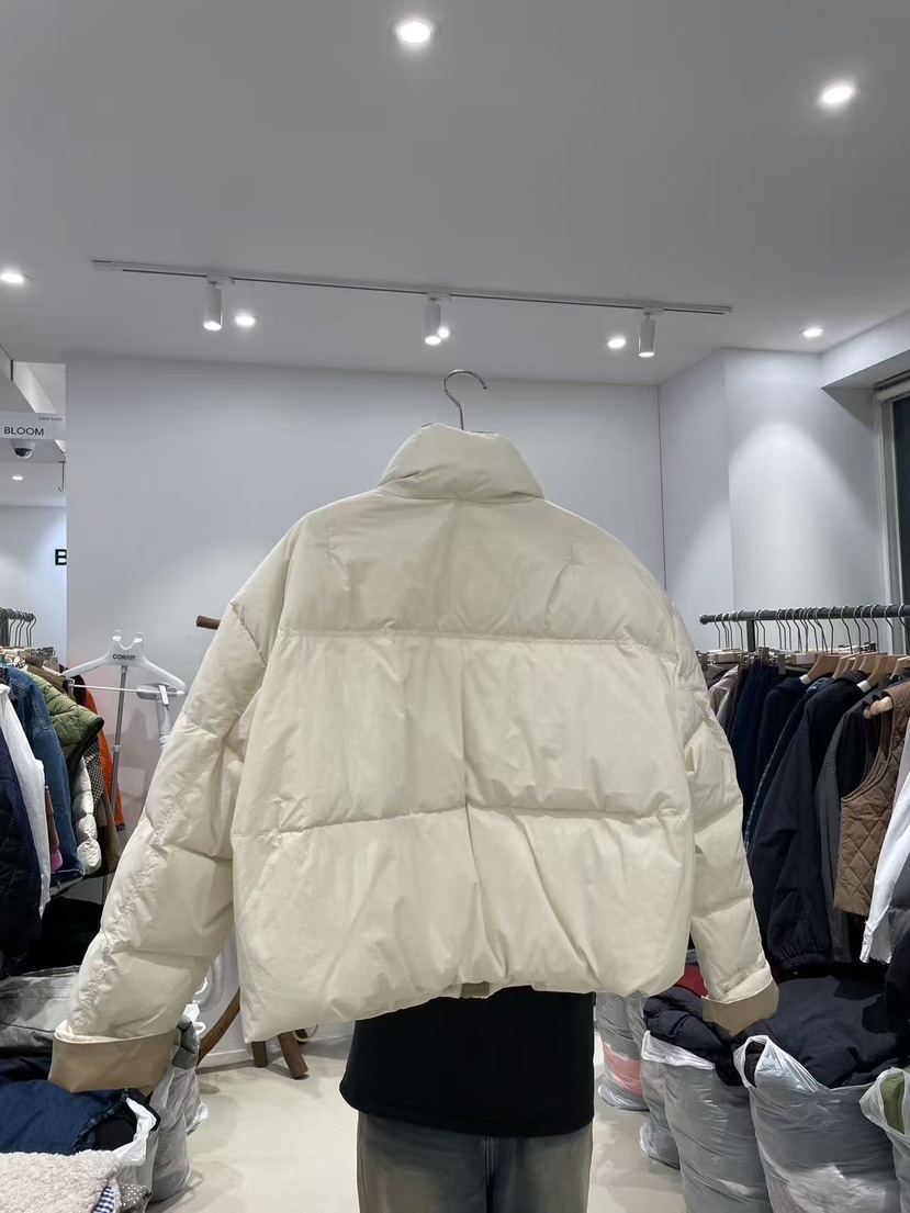 BLOOM東大門㊣代購女士新品推薦人氣熱賣25秋冬短款羽絨服高領絨BLOOM-S短款羽絨服