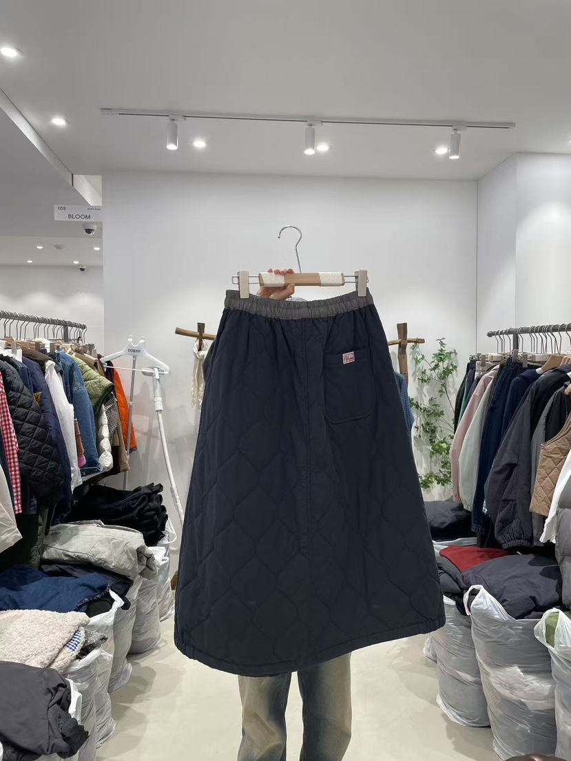 BLOOM東大門㊣實拍女士新品時尚推薦休閑熱賣半身裙中短裙絎縫BLOOM-S半身裙/中短裙