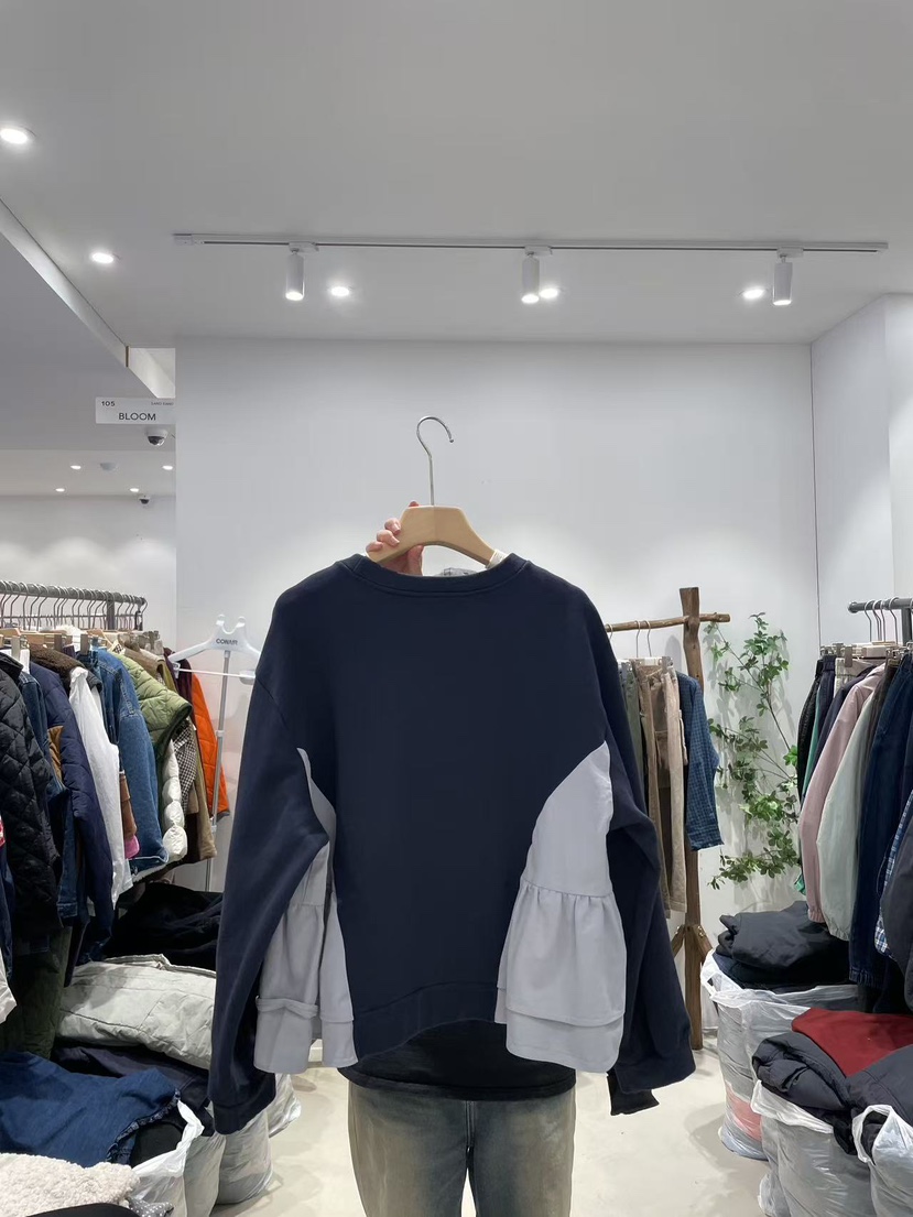 BLOOM韓國代購㊣女士新款人氣職業25秋冬推薦休閑熱賣時尚衛衣BLOOM-S衛衣