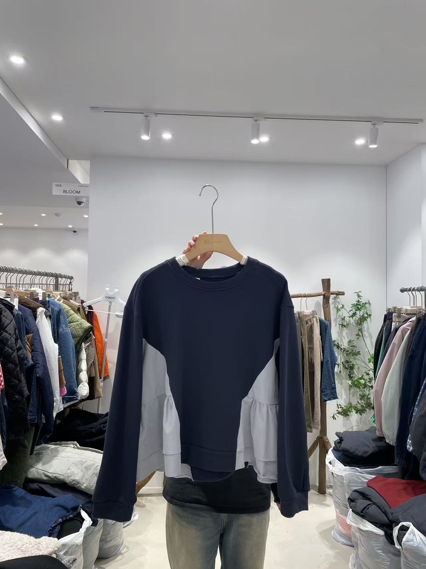 BLOOM韓國代購㊣女士新款人氣職業25秋冬推薦休閑熱賣時尚衛衣BLOOM-S衛衣圖色1